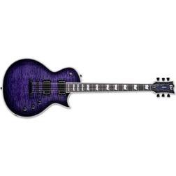 Ltd EC-1000 QM See Thru Purple Sunburst