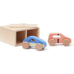 Kids Concept 2-pack Bilar Med Garage