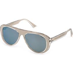 Lozza SL4255V Sunglasses - Palladium Blue