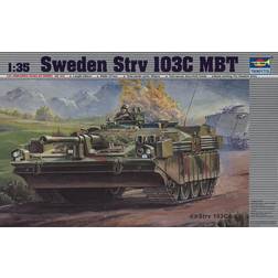 Trumpeter 00310 Modellbyggsats svensk tung stridsvagn Strv 103C