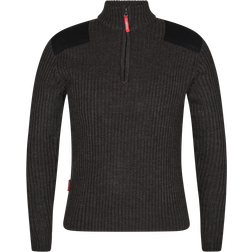 Engel Combat Knitwear With High Collar - Anthracite