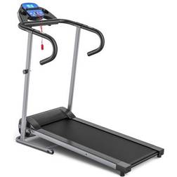 Costway Electric Foldable Treadmill with LCD Display and Heart Rate Sensor