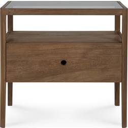 Ethnicraft Spindle Brown Sängbord 35x55cm
