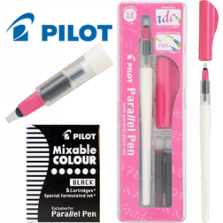 Pilot parallel pen medium 3.0mm fountain pen metal plate calligraphy size