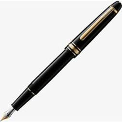 Montblanc Meisterstuck Classique 14ct Gold Nib Fountain Pen 132464 Black