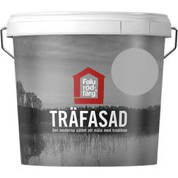 Falu Rödfärg TRÄFASAD Träfasadsfärg Grå 10L