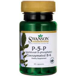 Swanson HEALTH P-5-P PYRIDOXAL-5-PHOSPHATE 60 stk