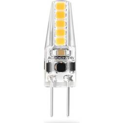 LEDlife SILI2 G4 pære 2W, dæmpbar, 12V/24V, G4 Dæmpbar Dæmpbar, Kulør Varm