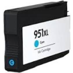 HP 951XL cyan blækpatron 27ml Kompatibel