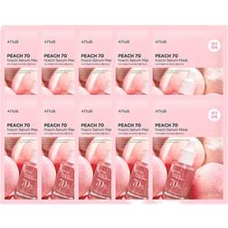 Anua Peach 70 Niacin Serum Mask 25g*10EA