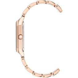 Anne Klein Octagonal Shaped Metal Bracelet in Rose Gold-Tone Rose Gold-Tone