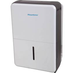 Keystone 50 pt. up to 4500 sq. ft. Dehumidifier in. White with Electronic Controls, Whites