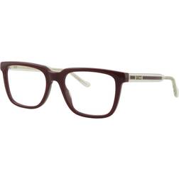 Gucci GG 0560O 007 Burgundy Plastic Rectangle 55mm