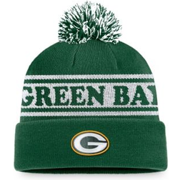 Fanatics Men's Branded Green Green Bay Packers Sport Resort Cuffed Knit Hat with Pom