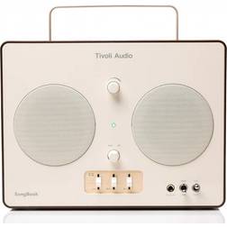 Tivoli Audio SongBook Bluetooth-högtalare med 3 Creme/Brown