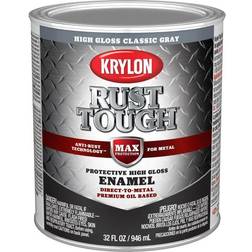 Krylon Oil-Based Gloss Control Enamel 1 Pack of 2 Floor Paint Gray