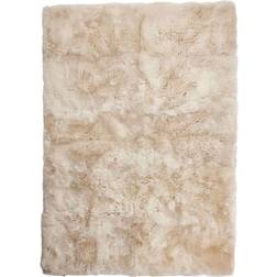 Natures Collection Rug of Premium Quality Sheepskin Long Beige 120x180cm