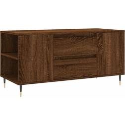 vidaXL Accent Telephone Brown Oak Coffee Table 102x44.5cm