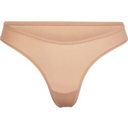 SKIMS Fits Everybody Dipped Front Thong - Ochre