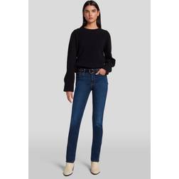 7 For All Mankind Damjeans - Mörkblå