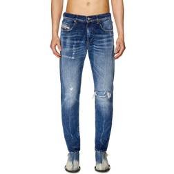 Diesel 2019 D-Strukt Slim Jeans - Medium Blue