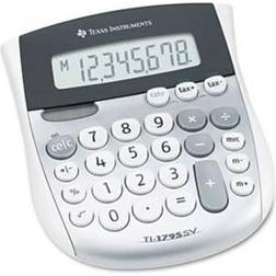 Texas Instruments CYQUIO TI-1795SV Minidesk Calculator 8-Digit LCD