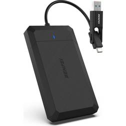 BENFEI 2.5 Inch SATA to USB Tool Free External Hard Drive Enclosure