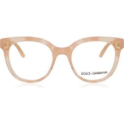 Dolce & Gabbana DG3353 3347 Naisten Vaaleanpunainen