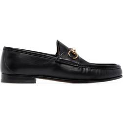 Gucci Horsebit Leren Loafers - Zwart