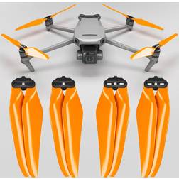 Master Airscrew Stealth Propellers for DJI Mavic 3 Orange, 4 pcs