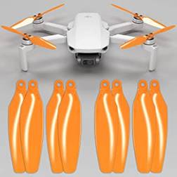 Master Airscrew DJI Mini 2 SE Stealth Upgrade Propellers Propeller till DJI Mini 2 SE Orange Kit 4-Pack