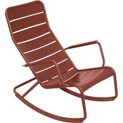 Fermob Luxembourg Rocking Chair Red Ochre 20