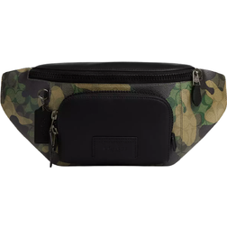 Coach Track Belt Bag - Gunmetal/Green Multi