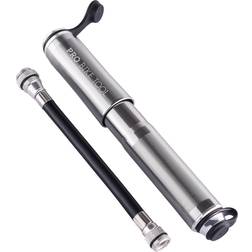 Pro Bike Tool Mini Bike Pump Fits Presta and Schrader - High Pressure PSI - Reliable, Compact & Light - Bicycle Tire Pump for Road, Mountain and BMX