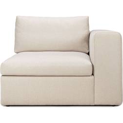 Ethnicraft Mellow Avslut Vänster Off-White Soffa 3-sits