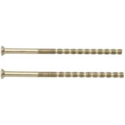 Assa Abloy Tryk Skrue Med Talje M5 x 90 mm Poleret Messing 500stk