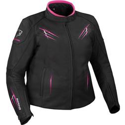 Bering MC-Jakke Brutalia Queen Sort/Hvid/Pink Dame