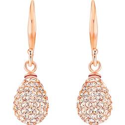 Grace Amor 925 Sterling Silver Women's Earrings - Rose Gold