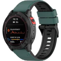 Universal Ribbed Silicone Band 22mm