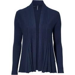Freequent Claudisse Short Cardigan Dam Salute - Svart