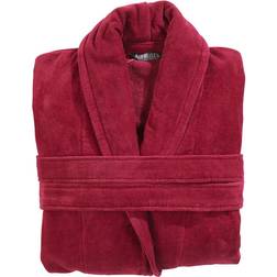 Christy 'Supreme Velour' 100% Sheared Cotton Robe Raspberry