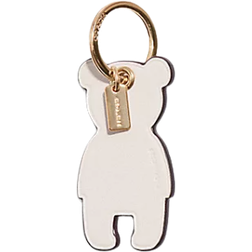 Coach Bear Bag Charm - Gold/Chalk