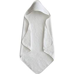 Mushie Hooded Towel Pearl