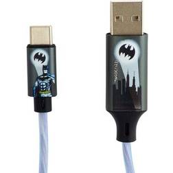 DC Comics USB A Light-Up 1,2m Bat Logo