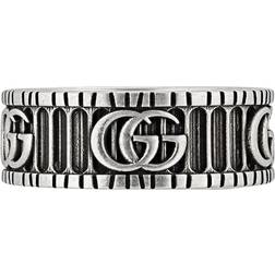 Gucci Double Marmont ring silver 1/4