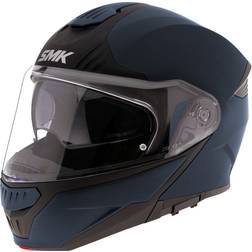 SMK Gullwing Mat Yamaha Blue Modular Helmet Mujer, Hombre