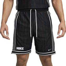 Nike Men's Dri-Fit DNA+ 8" Basketball Shorts - Black/White