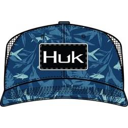 Huk Mesh Trucker Snapback Hat Anti-Glare Fishing Hat