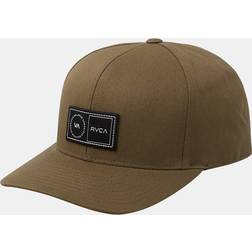 RVCA Men's Olive Platform Snapback Hat