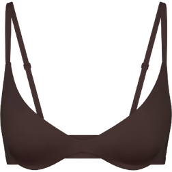 SKIMS Wireless Form Push-Up Bra - Espresso